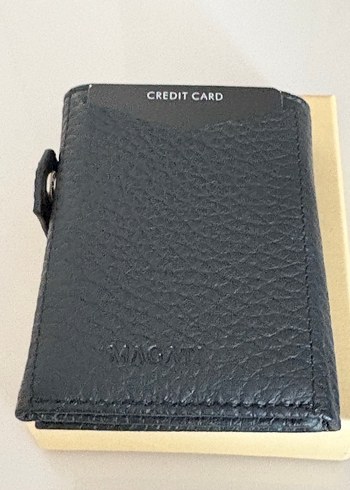 Siyah Minimalist Erkek Cüzdanı - Görsel 2