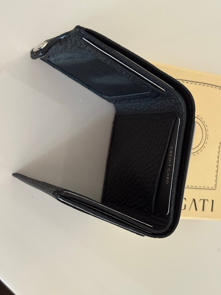 Siyah Minimalist Erkek Cüzdanı - Görsel 3