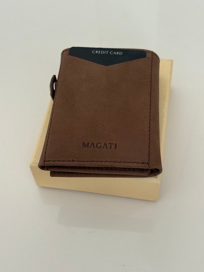 Kahverengi Minimalist Erkek Cüzdan - Görsel 2
