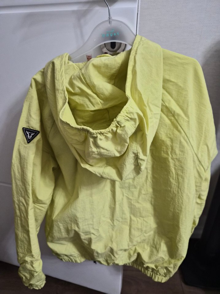 Sarı Parlak Fermuarlı Erkek çocuk Ceket - Görsel 5