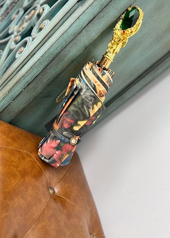 Rainie Çok Renkli Bohem  Şemsiye - Görsel 2