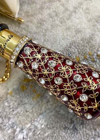 Bordo Payetli Parisian Kadın Şemsiye - Görsel 5