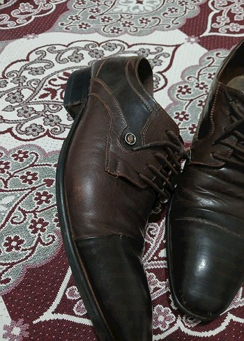 Kahverengi Deri Klasik Erkek Ayakkabısı - Görsel 2