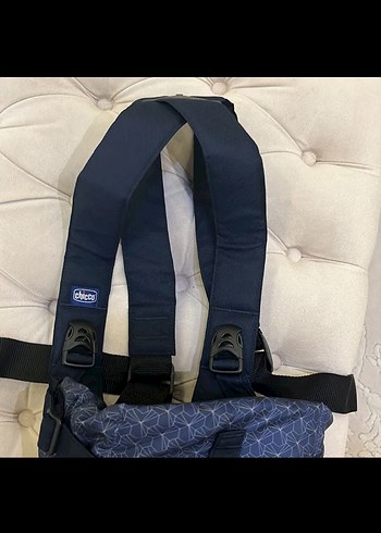 Chicco Bebek Taşıyıcı Mavi Gri Desenli - Görsel 5