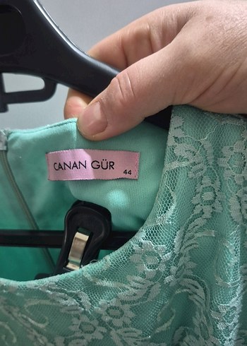 Turkuaz Dantel Uzun Bohem Elbise - Görsel 4