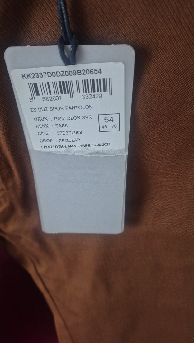 Kemerli Kahverengi Erkek Süet Pantolon - Görsel 2