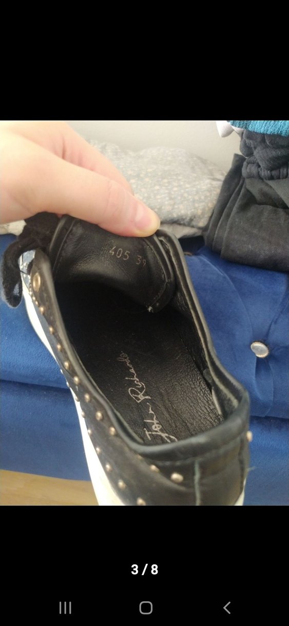 Siyah Platform Kadın Spor Ayakkabı - Görsel 3