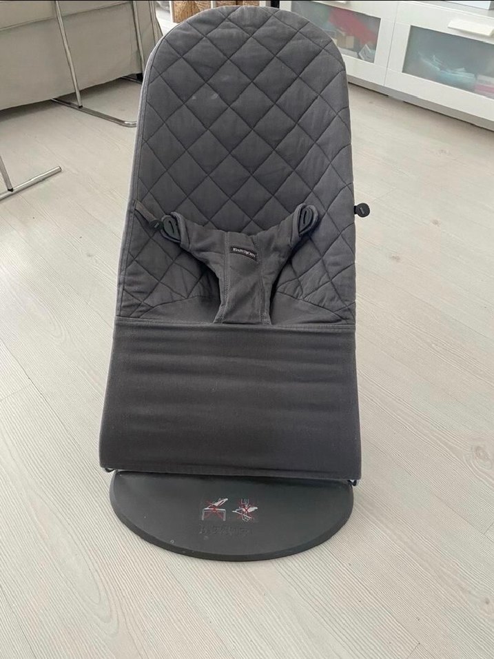 Az Kullanılmış Babybjörn Bliss Anakucağı - Antrasit - Görsel 4