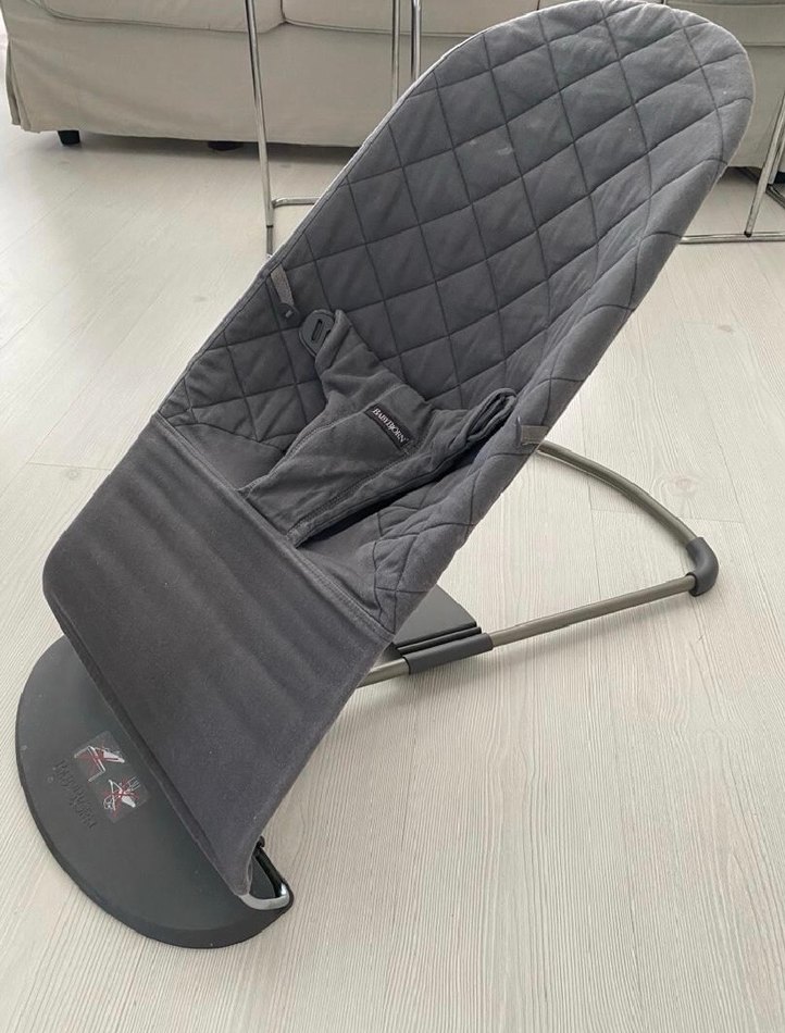 Az Kullanılmış Babybjörn Bliss Anakucağı - Antrasit - Görsel 5