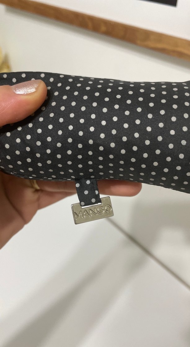 Siyah Noktalı Kadın Şemsiye - Görsel 2