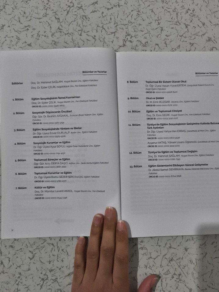 Eğitim Sosyolojisi Kitabı - Görsel 3