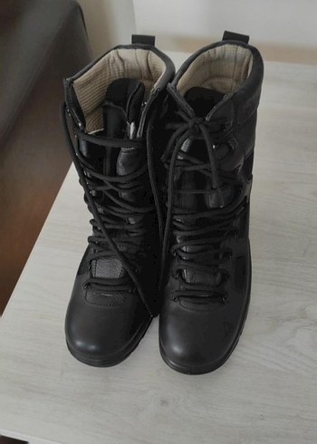 Siyah Kamuflaj Desenli Erkek Kauçuk Bot - Görsel 4