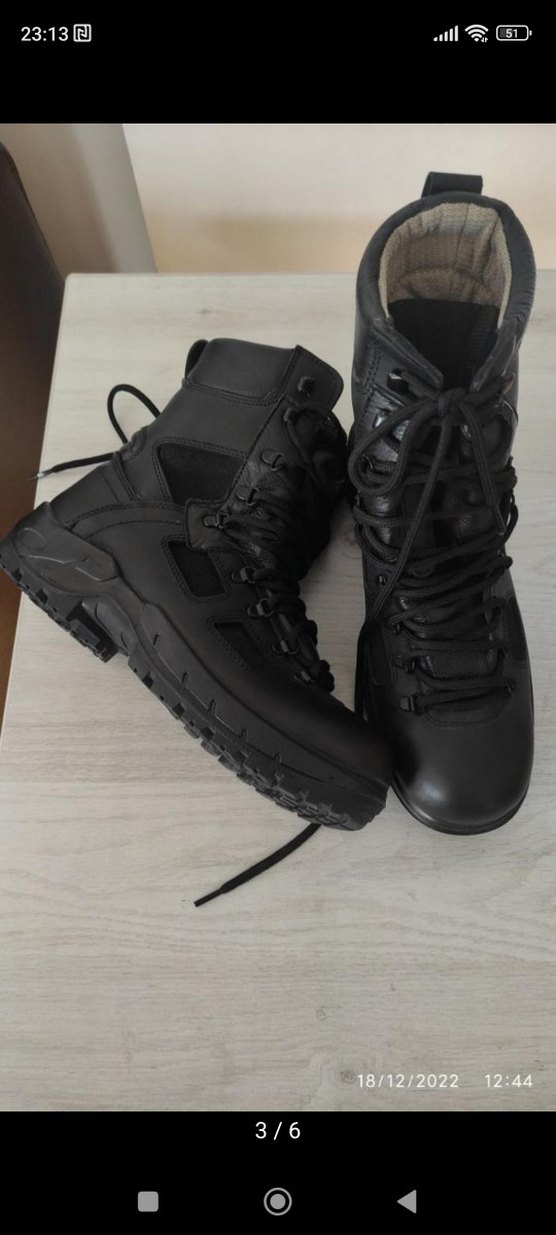 Siyah Kamuflaj Desenli Erkek Kauçuk Bot - Görsel 2