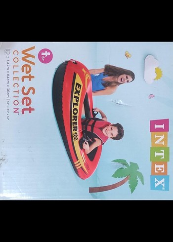 İntex Renkli Çocuk Botu Wet Set - Görsel 4