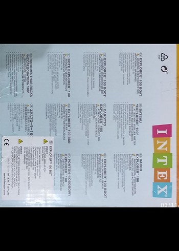 İntex Renkli Çocuk Botu Wet Set - Görsel 3