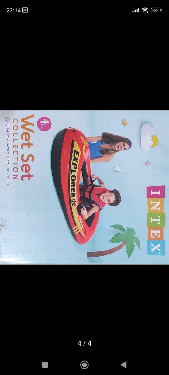 İntex Renkli Çocuk Botu Wet Set - Görsel 4