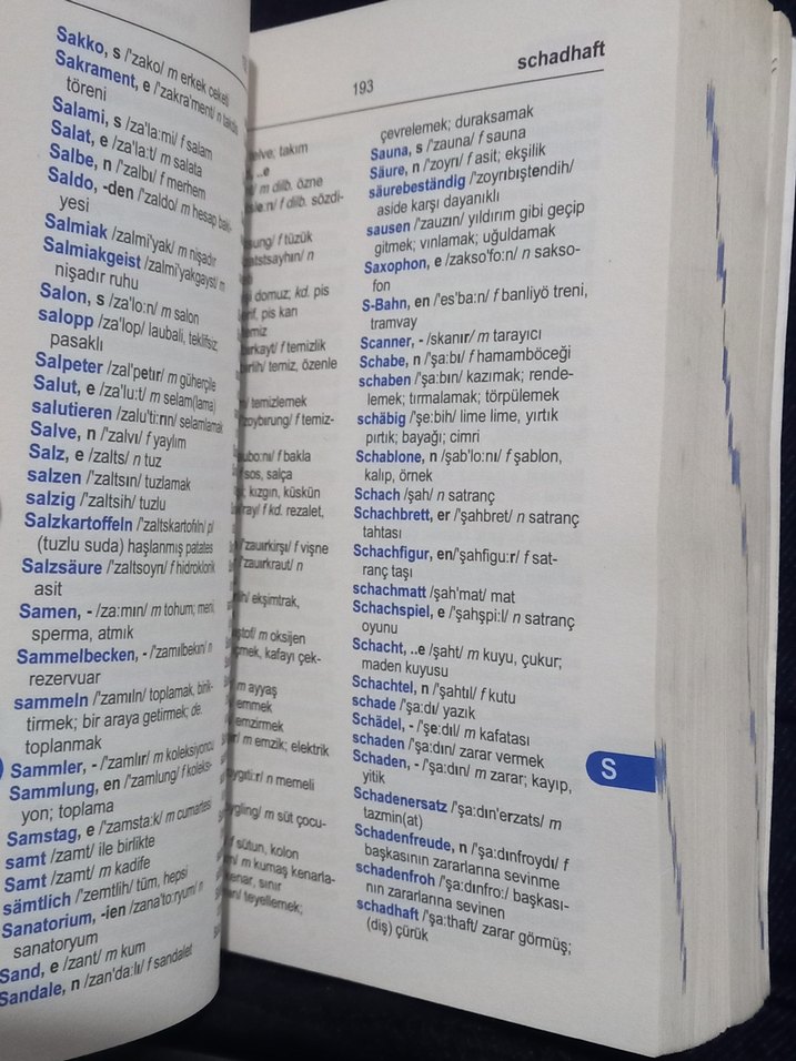 Fono Almanca-Türkçe Standart Sözlük - Görsel 3