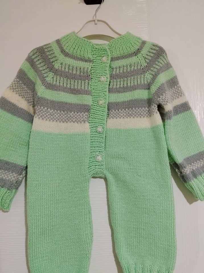 Kız Bebek Örgü Beyaz Bağcıklı Patik - Görsel 5