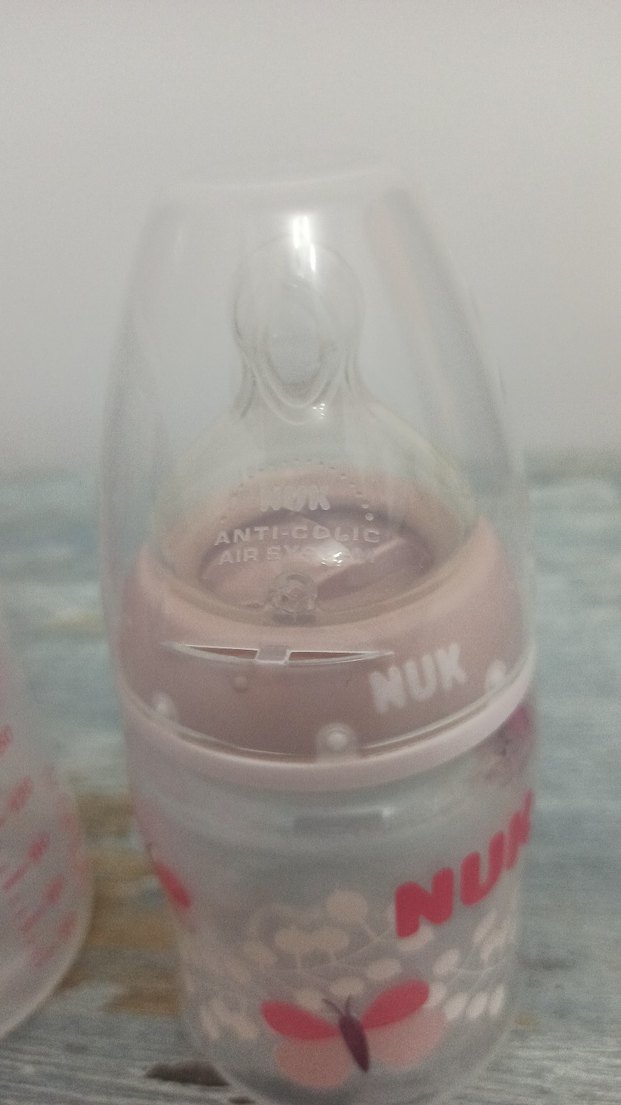 NUK Isı Göstergeli Pembe Bebek Biberon Seti - Görsel 2