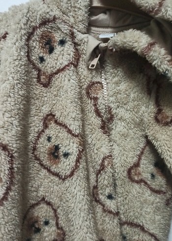 Peluş Polar Welsoft Bebek Tulumu Dış Giyim - Görsel 5