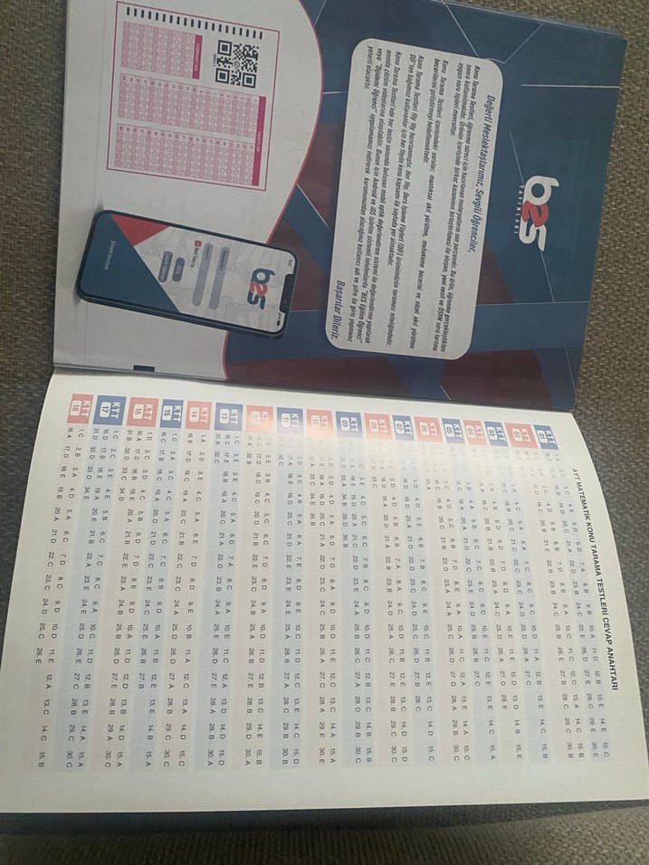 AYT Matematik KTT Konu Tarama Testleri Kitabı - Görsel 5