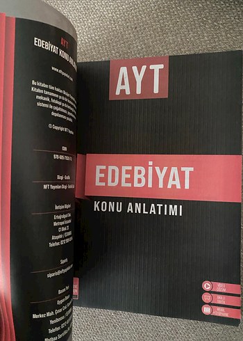 AYT Edebiyat Konu Anlatımı Kitabı - Görsel 2