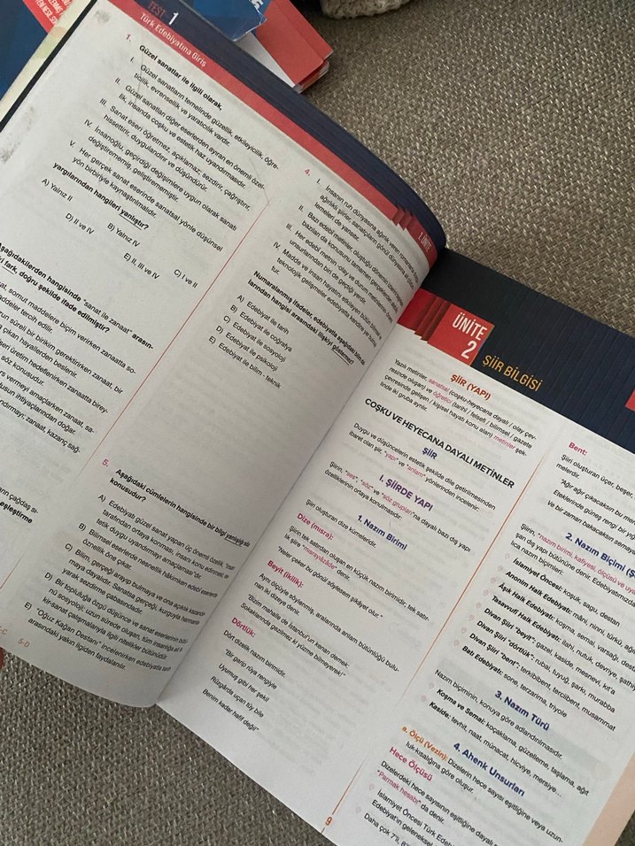 AYT Edebiyat Konu Anlatımı Kitabı - Görsel 4