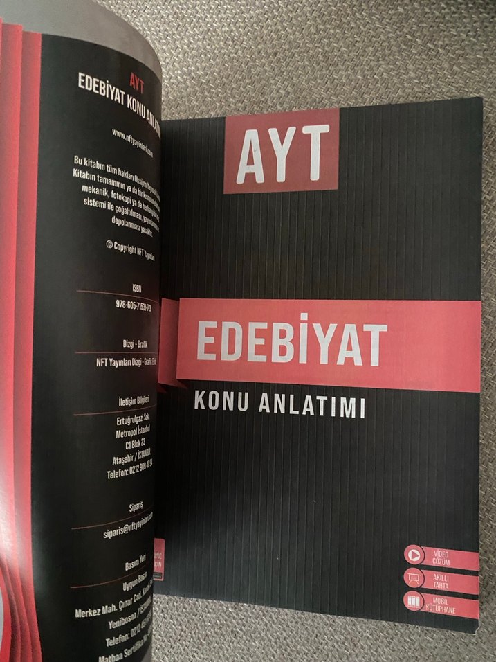 AYT Edebiyat Konu Anlatımı Kitabı - Görsel 2