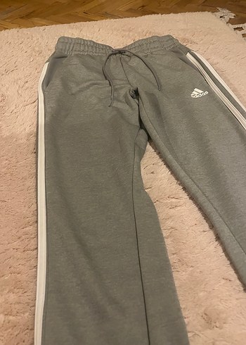 Adidas Gri Bol Kesim Spor Eşofman - Görsel 3