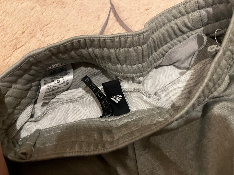 Adidas Gri Bol Kesim Spor Eşofman - Görsel 5