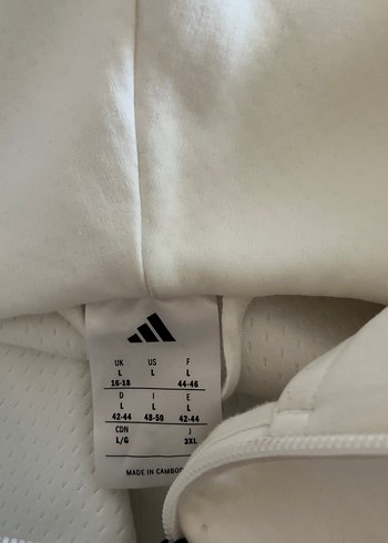 Adidas Unisex  Yüksek Yaka Sweatshirt hırka - Görsel 10