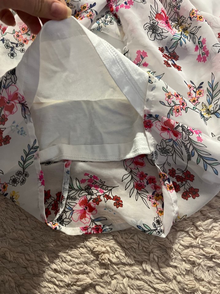 Çiçek Desenli Bohem Kız çocuk 13 14 yaş - Görsel 4