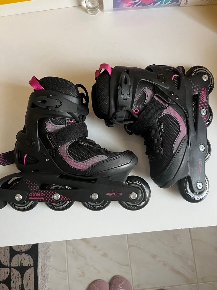 Yetişkin Paten + Kask + 3'lü Koruyuculuk - Görsel 2