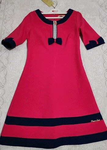 Fuşya Elbise Yeni Etiketli. - Görsel 4