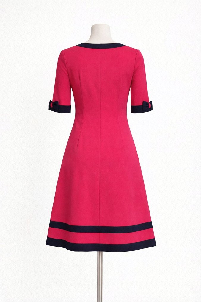 Fuşya Elbise Yeni Etiketli. - Görsel 2