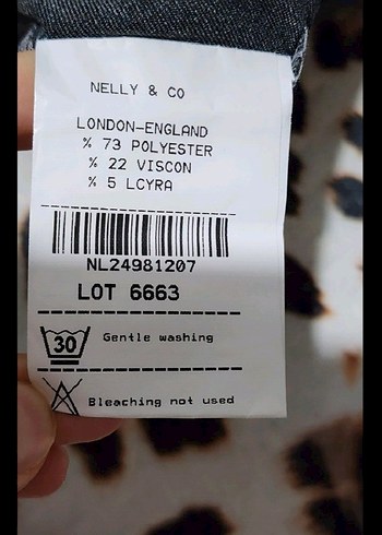 Nelly & Co Etiketli Şık Kadın Elbise  London - Görsel 7