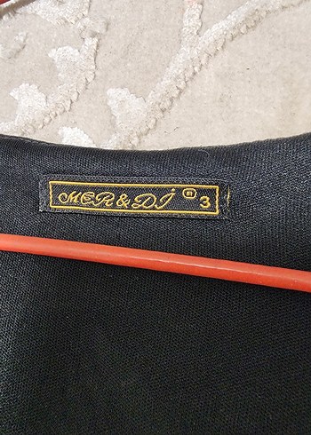 Siyah Şık Dantel Abiye Elbise.SM Beden. - Görsel 8