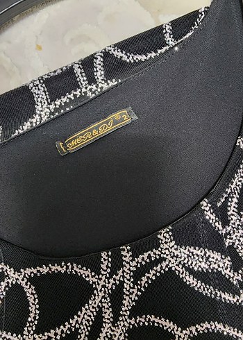 Siyah Kadın Abiye Elbise.S/M Beden - Görsel 7