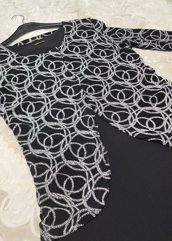 Siyah Kadın Abiye Elbise.S/M Beden - Görsel 4