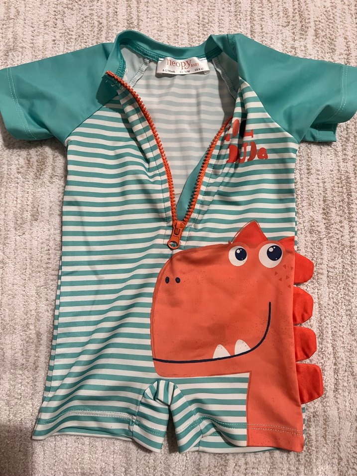 Turkuaz Erkek Çocuk Baskılı Kısa Kollu Mayo - Görsel 2