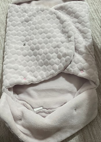 Pembe Nakışlı Çocuk Battaniyesi - Görsel 2