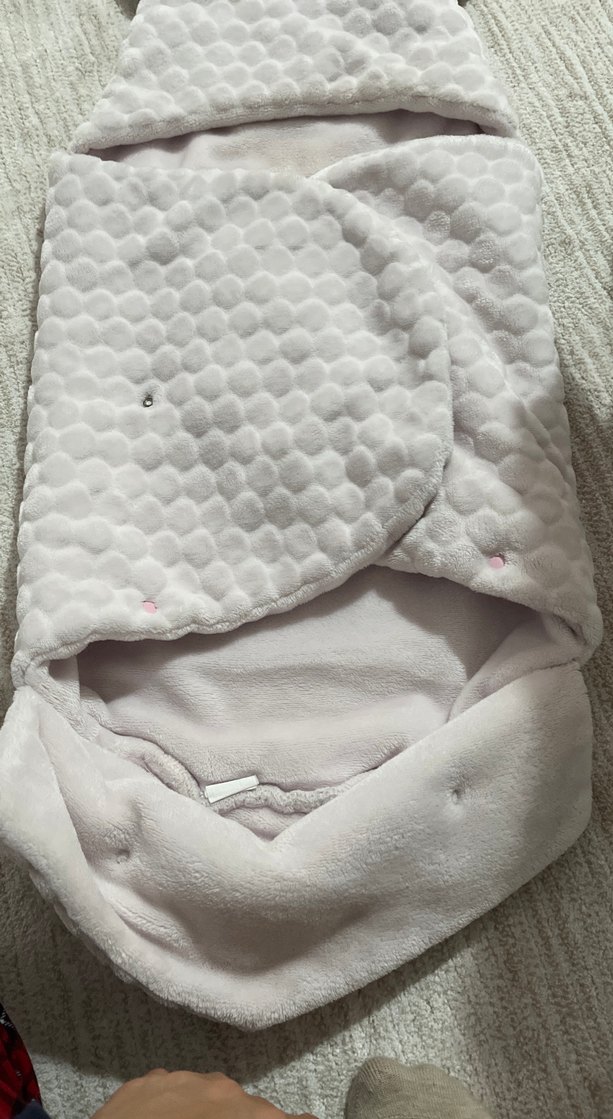 Pembe Nakışlı Çocuk Battaniyesi - Görsel 2