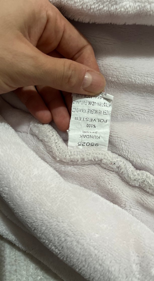 Pembe Nakışlı Çocuk Battaniyesi - Görsel 3