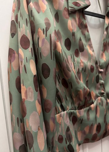 Şık Saten Gömlek - Görsel 5