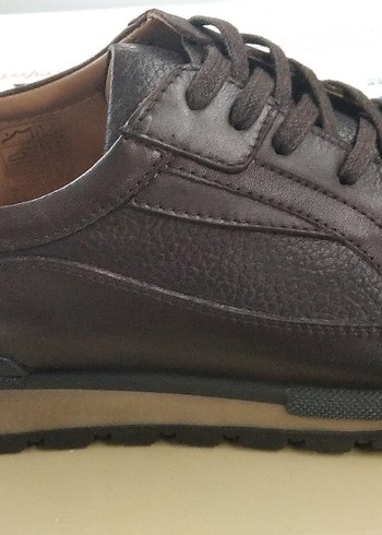 Koyu Kahverengi Bağcıklı Erkek Günlük Ayakkabı - Görsel 2