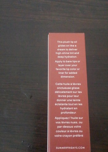 Summer Fridays Dream Lip Oil Bordo 4.5 ml - Görsel 3