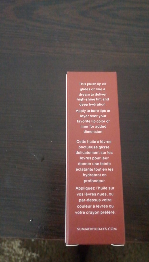 Summer Fridays Dream Lip Oil Bordo 4.5 ml - Görsel 3