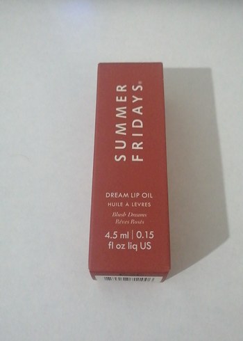 Summer Fridays Kırmızı Parlak Dudak Yağı - Görsel 2