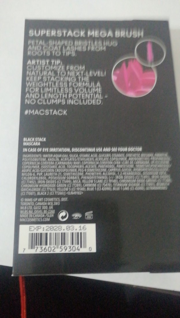 MAC Stack Siyah Maskara - Görsel 3