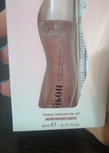 Gisou Honey Infused Pastel Pembe Dudak Yağı - Görsel 4